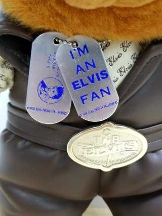 Item #14 — Elvis Fan Teddy Bear, 15 inch photo 2 of 4