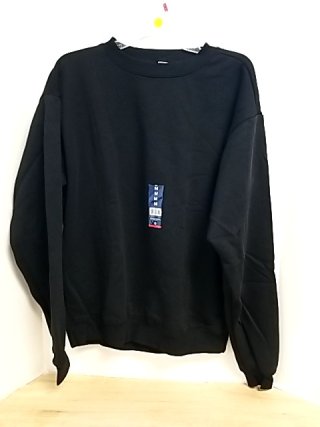 Item #165 — New Black Crewneck Sweatshirt mens medium