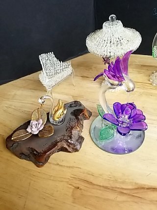 Item #103 — Miniature Glass & Metal Figurines photo 6 of 6