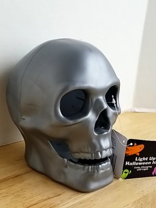 Item #124 — Gray Skull LED Light photo 2 of 2
