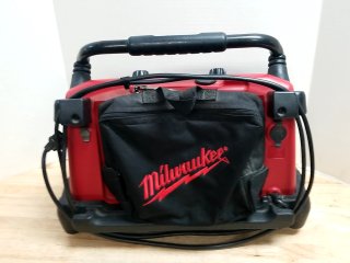 Item #13 — Milwaukee Jobsite Radio, works photo 2 of 3