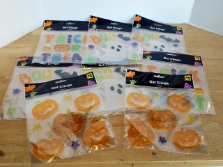 Item #295 — Halloween Gel Clings Window Decorations photo 1 of 3