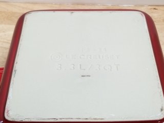 Item #12 — New Le Creuset 3 quart casserole dish photo 3 of 5