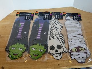 Item #287 — Halloween Paper Jointed Skeletons photo 1 of 2