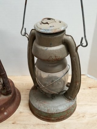Item #3 — Two Vintage barn Lanterns photo 3 of 6