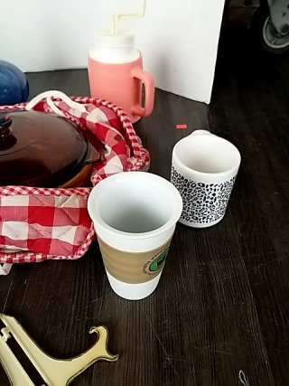 Item #157 — KITCHEN ware & Drink ware Lot photo 2 of 6