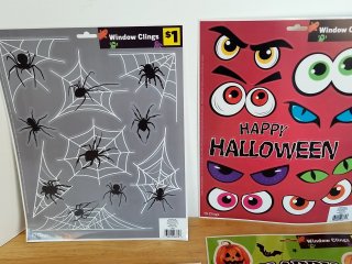 Item #305 — Halloween Window Clings 4-Pack photo 3 of 3