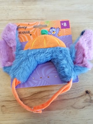 Item #267 — Disney Stitch Pumpkin Halloween Headband