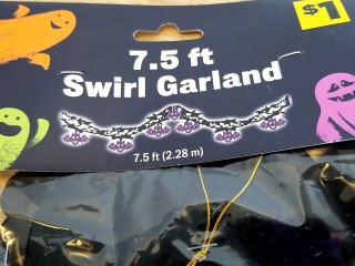 Item #268 — Halloween Swirl Garlands Lot photo 3 of 4