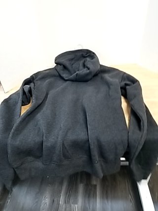 Item #163 — New Dark Gray Zip-Up Hoodie, mens medium photo 2 of 2