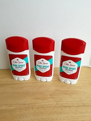 Item #135 — New Three Old Spice Deodorant Sticks