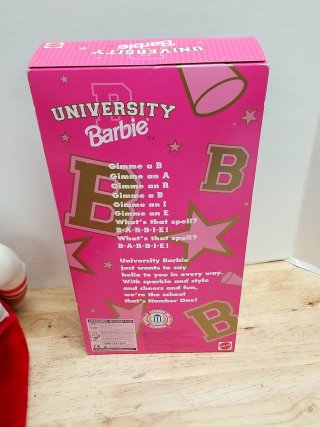 Item #2 — Nebraska Husker Plush & Barbie Set photo 3 of 5