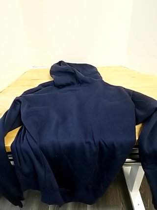Item #177 — New Navy Zip-Up Hoodie Mens medium photo 2 of 2