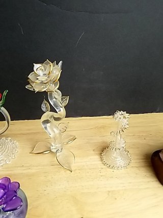 Item #103 — Miniature Glass & Metal Figurines photo 3 of 6