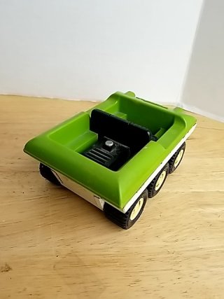 Item #83 — Vintage Tonka Purple & Green Truck Set, largest 8 inch photo 3 of 7