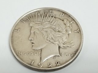 Item #16 — 1922 D Peace Silver Dollar Coin
