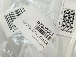 Item #328 — New Two White Pillows in Plastic photo 2 of 2