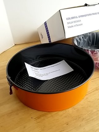 Item #108 — New Colorful Springform Pans Set of 3 photo 2 of 3