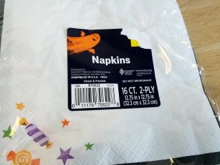 Item #265 — Halloween Napkins Pack photo 2 of 2