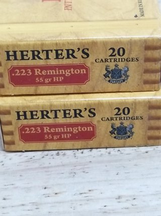 Item #81 — Herters .223 Remington ammo, 40 rounds, cant ship photo 2 of 2