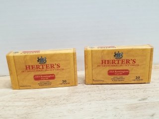 Item #81 — Herters .223 Remington ammo, 40 rounds, cant ship photo 1 of 2