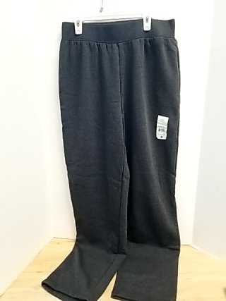 Item #208 — New Black Fleece Sweatpants Ladies small