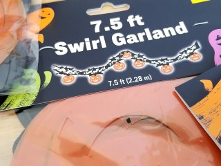 Item #268 — Halloween Swirl Garlands Lot photo 4 of 4
