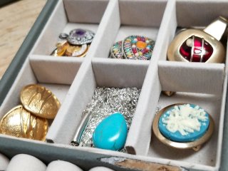 Item #5 — Jewelry Box with Assorted Pieces photo 5 of 8