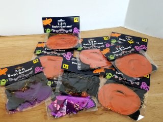 Item #268 — Halloween Swirl Garlands Lot photo 1 of 4