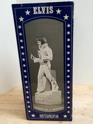 Item #4 — Musical 1977 Elvis Presley McCormick Whiskey Decanter, Empty photo 3 of 6