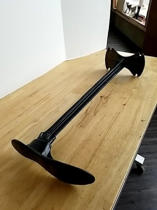 Item #68 — VINTAGE Cast Iron Boot Scraper photo 2 of 3