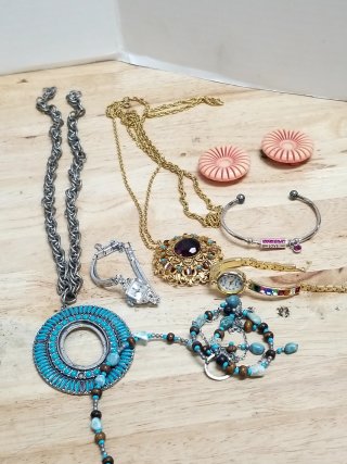Item #5 — Jewelry Box with Assorted Pieces photo 8 of 8