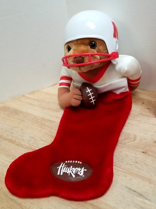 Item #2 — Nebraska Husker Plush & Barbie Set photo 4 of 5