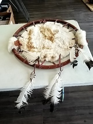 Item #95 — Dreamcatcher Wall Hanging approx 26 inch photo 1 of 4