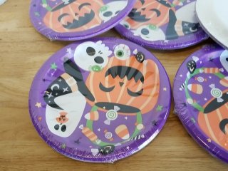 Item #269 — Halloween Paper Plates photo 2 of 3