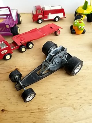 Item #85 — Vintage Tonka toys, largest 9 inch long photo 5 of 10