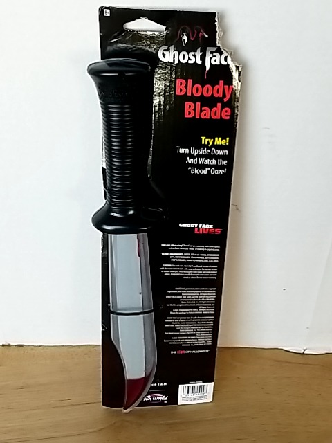 Item #396 — Ghost Face Bloody Blade Knife photo 1 of 3