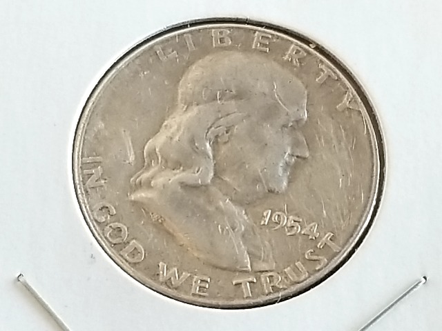 Item #17 — 1954 Franklin Half Dollar S photo 1 of 2