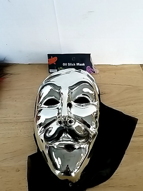Item #437 — New Chrome Guy Fawkes Mask
