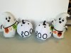 Item #361 — Halloween Ghost & Pumpkin Plush Set