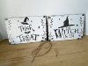 Item #142 — New Halloween Witch Signs 9 in
