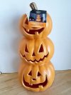 Item #55 — New Halloween Pumpkin Stack Decoration 20 in
