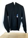 Item #354 — New Black Zip-Up Hoodie Mens small