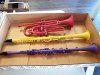 Item #120 — Painted instruments