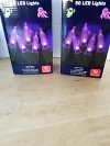 Item #328 — New Purple Halloween LED String Lights Each 10 foot