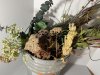 Item #457 — Dried Floral Arrangement in Paint Bucket photo 2 of 4