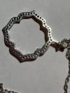 Item #97 — Diamond Sterling Silver Pendant Necklace photo 3 of 6
