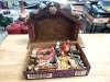 Item #242 — Vintage Nativity Scene Set 18 in barn photo 1 of 6