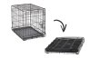 Item #99 — Metal, 30 inch foldable pet kennel, single door, new photo 2 of 2