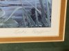Item #101 — Loon Family framed print, signed by Luke Raffin, 16x14 inch photo 4 of 5
